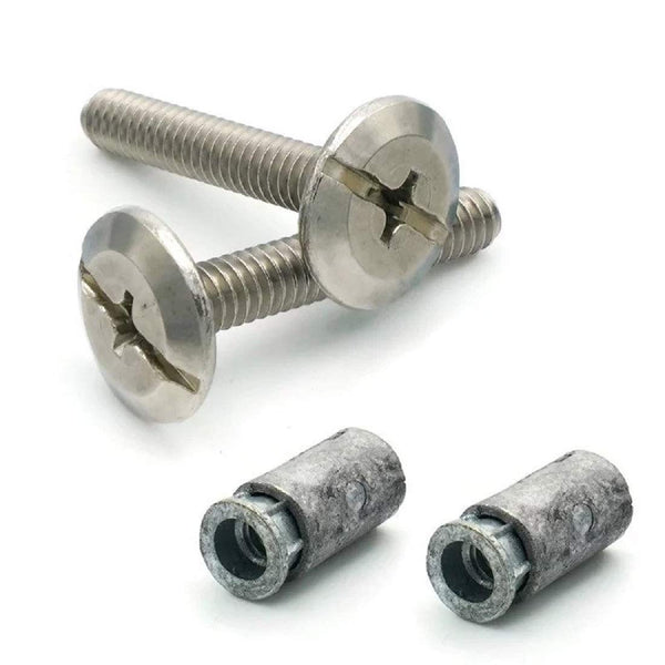 Hurricane Hardware Stainless Steel Phillips Combo Drive Stainless Steel Sidewalk Bolt Kit with Masonry Anchors
