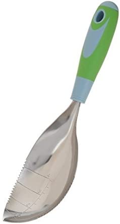 Bosmere P835 Little Digger Gardening Tool, 6 Tools In 1, Multipurpose Garden Trowel, Green