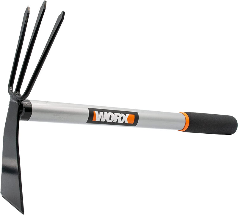 Worx WG004 2-in-1 Hand Garden Hoe/Cultivator Combo