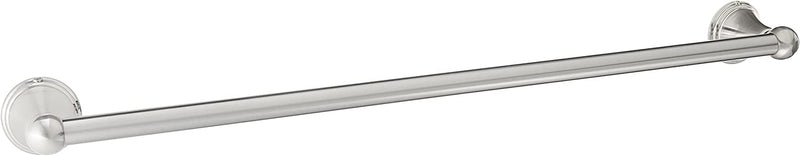 Amazon Basics Modern Towel Bathroom Bar, Satin Nickel, 24 Inch